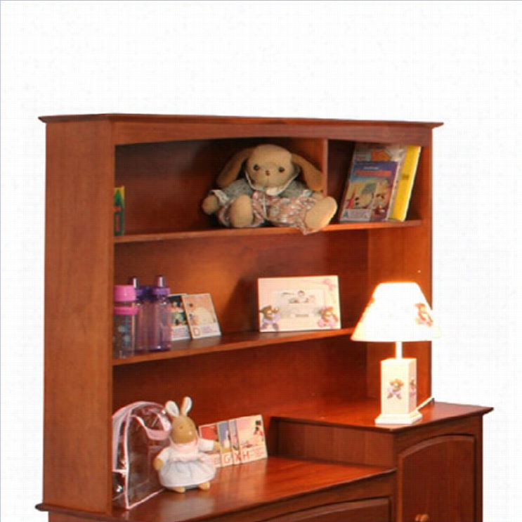 Stork Craft Beatric Combo Hutch In Cognac Brown