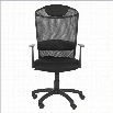 Safavieh Shane Desk Office Chair in Black