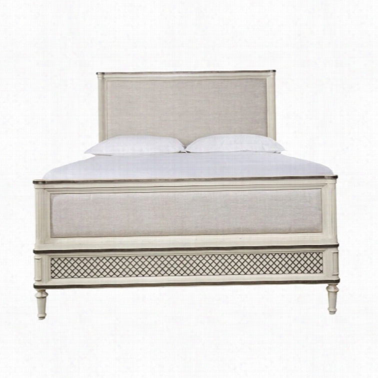 Unversal Furniture Sojourn King Bed In Smumer White