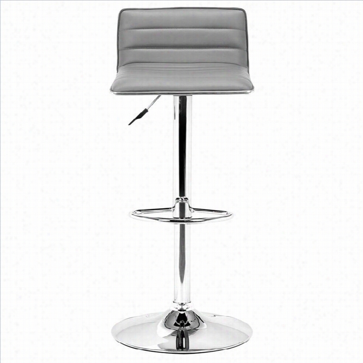 Zuo Equation 23-31.9 Bar Stool In Gray