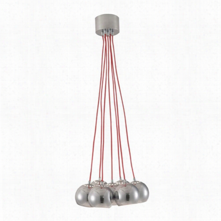 Zuo Kalise Ceiling Lamp In Red