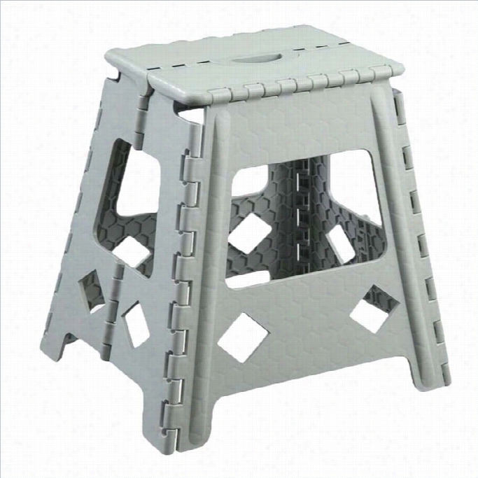 Acme Furniture Stern Foldable 16 Inch Step Stool In White (set Of 4)