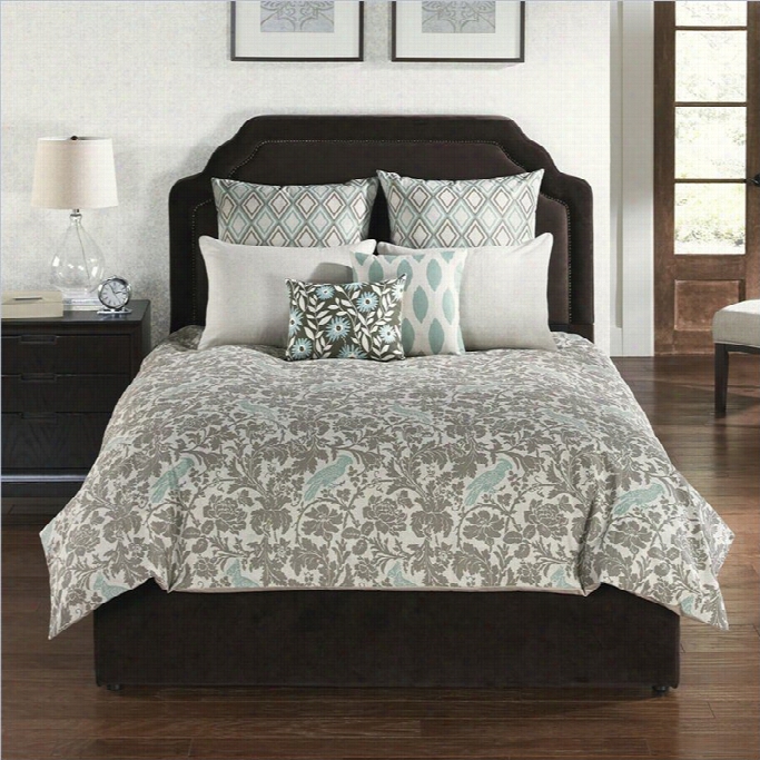 Angelo Domicile Usa Camden Square Park 6 Piece Comforter With Filler Set-quene