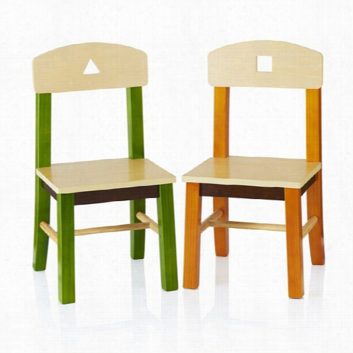 Guidecrzft Extra Chairs In Multi-color (set Of 2)