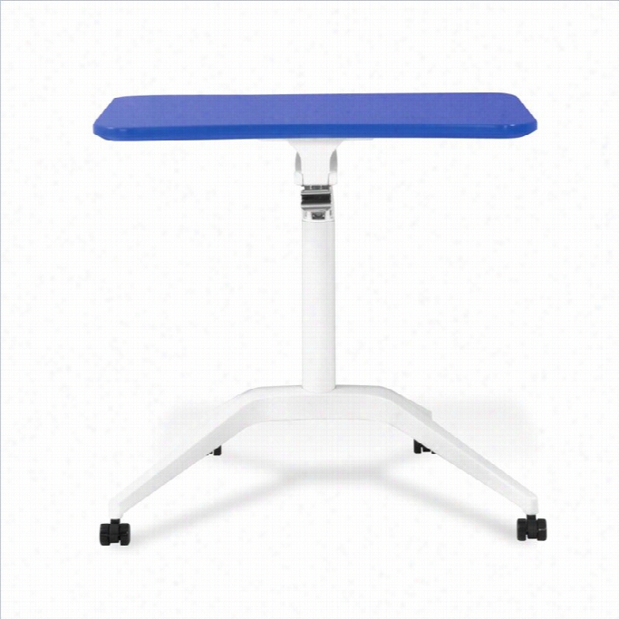 Jesper  Office 200 Collection Height Adj Ustable Table In Blue