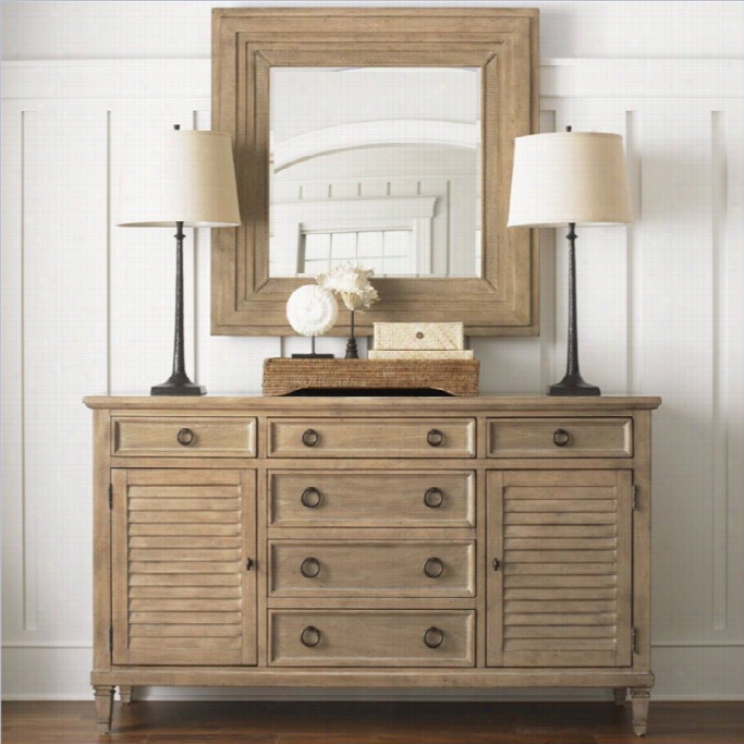 Lexington Monterey Sands Point Sur Buffet And Mirror Set