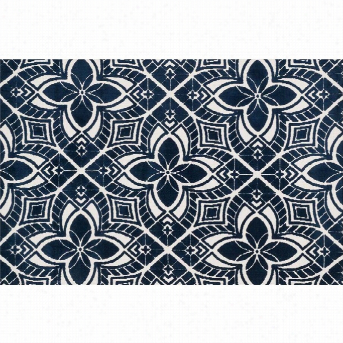 Loloi Cassidy 9'3 X 13' Microfiber Rug In Iv Orh Andnavy