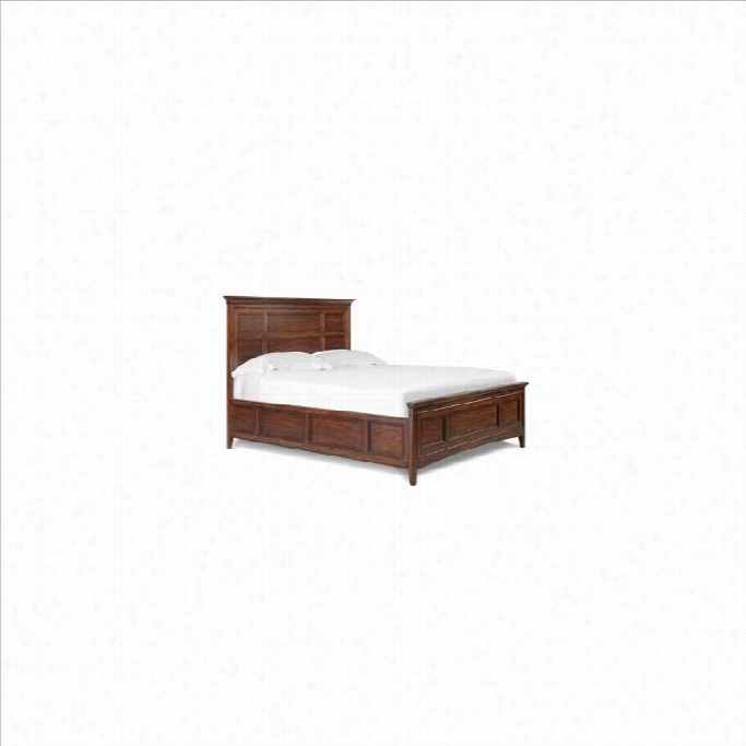 Magnussen Harrrison Panel Bed In Cherrry