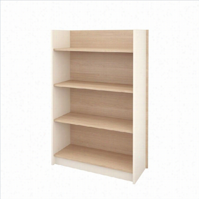 Nexera 4-shelf Bookcase In Natura Maple