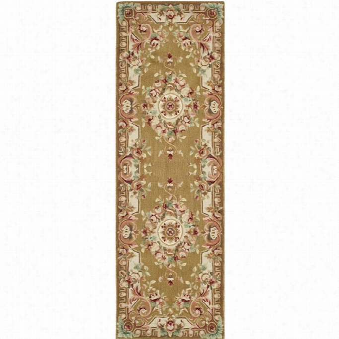 Safavieh Savonnnerie Bron Traditional Rug - Runner 2'6 X 8'