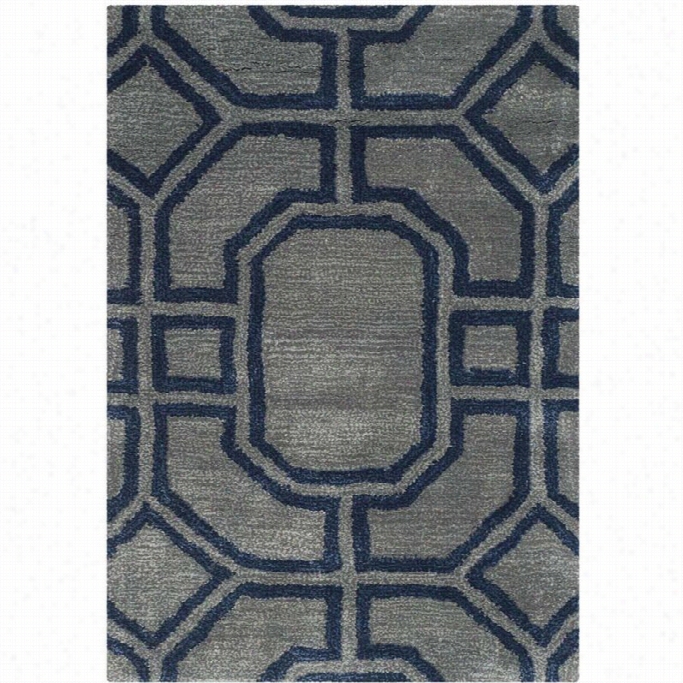 Safafieh Soho Grey Contemporary Rug - 2' X 3'