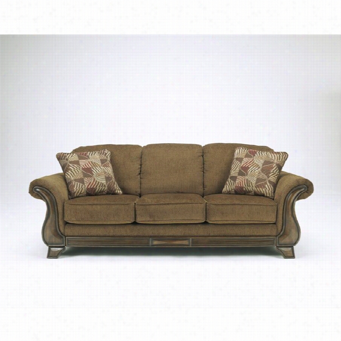 Stamp Ddesign By Ashle Yfurniture Montgomery Fabric Sofa In Mocha