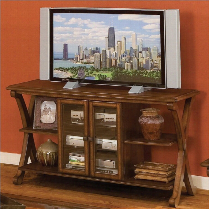 Standard Furnit Ure Madrid Tv Stand In Cherry