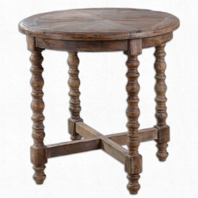 Uttermost Samuelle Wooden End Table