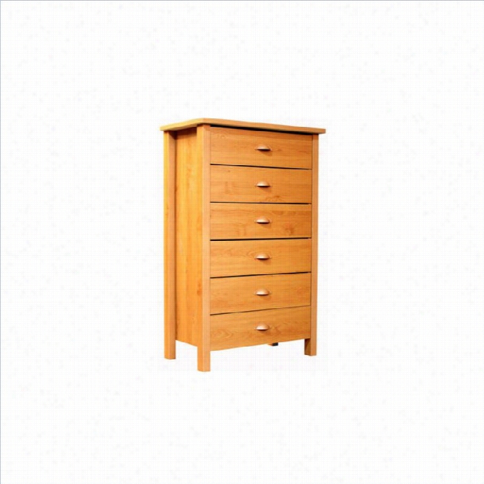 Ventu Re Horizonn Ouvelle 6 Drawer Chest In Oak