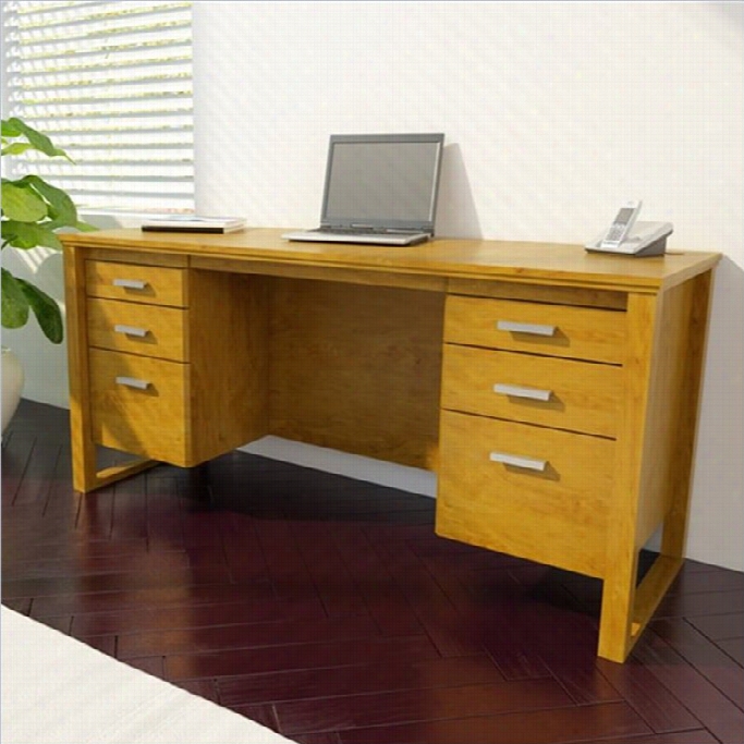 Ameriwood Home Office Computer Desk In Oak