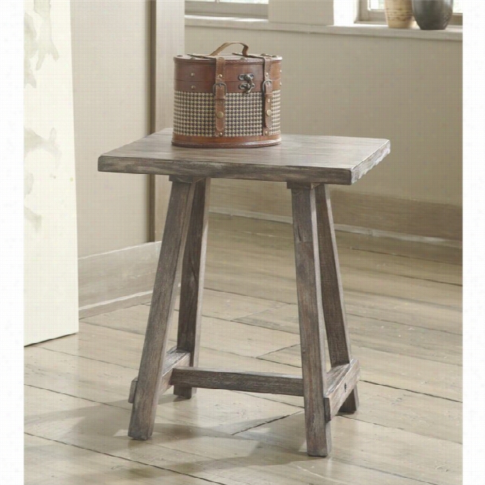 Ashley Vennilux Chair Side End Table In Light Brown
