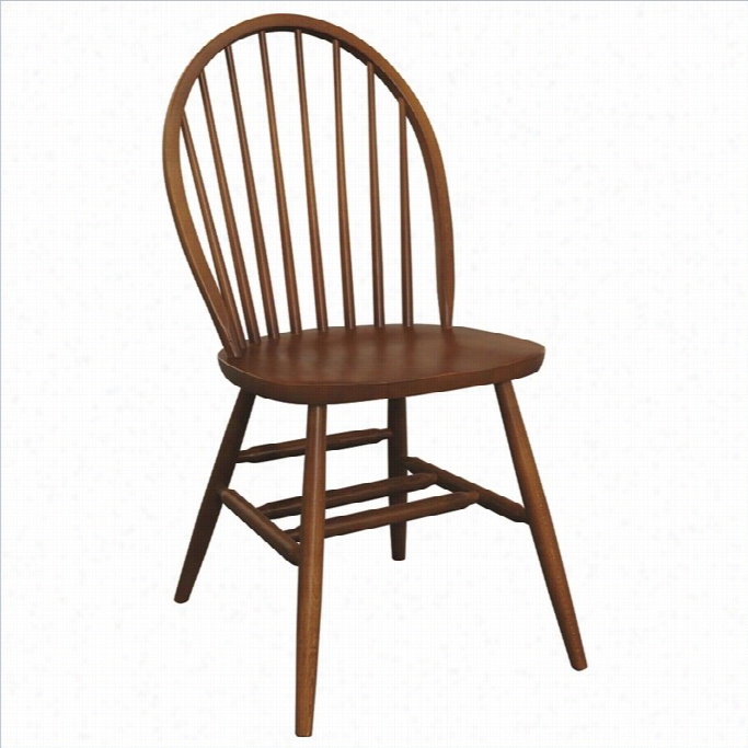 Bolton Furiture Woodridge Bbow Back Kids Chair In Chestnut Fin Ish