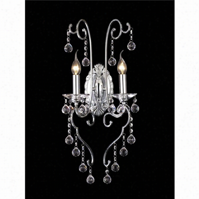 Dale Tiffany Mansfield Crystal Wall Sconce