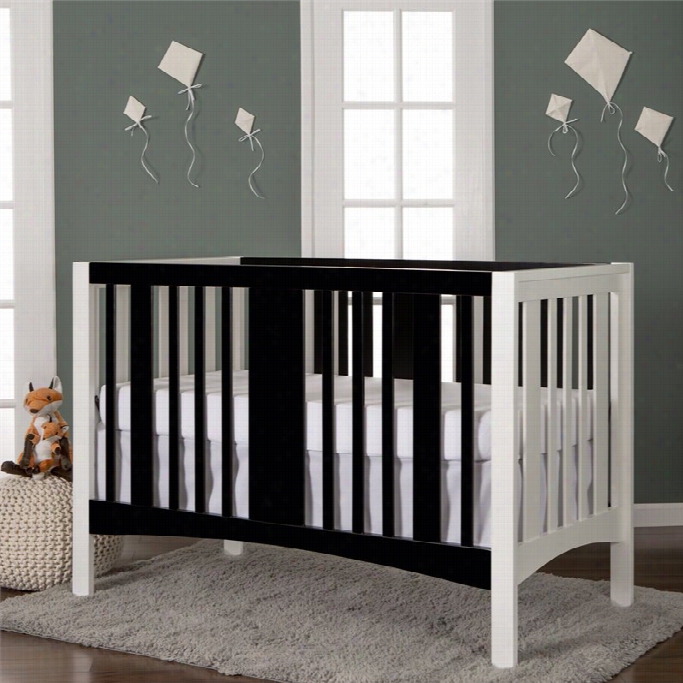 Dream On M E Havana Convertible Crib In Black And Hite