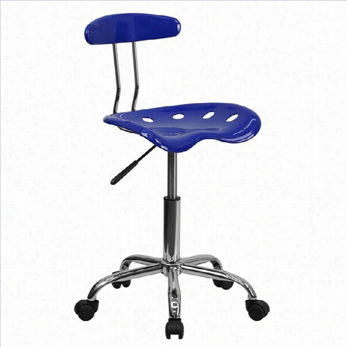 Flash Furniturre Computer Task Office Chair In Blue