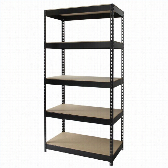 Hirsh Industries Llc Rivet 36x72 Heavy Duty 5 Shelf Storage Unit