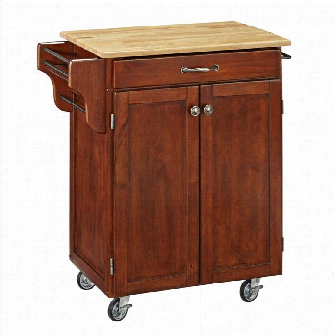 Home Styles Furniture Kitchen Cart In Cheery