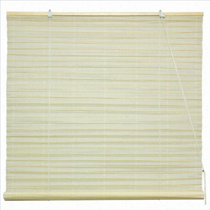 Oriental Furniture Shoji Paper Roll Up Blinds In Cream--24 Inch Es Width