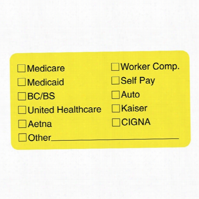 Tabbjes Medical Offic E Insuranec Label