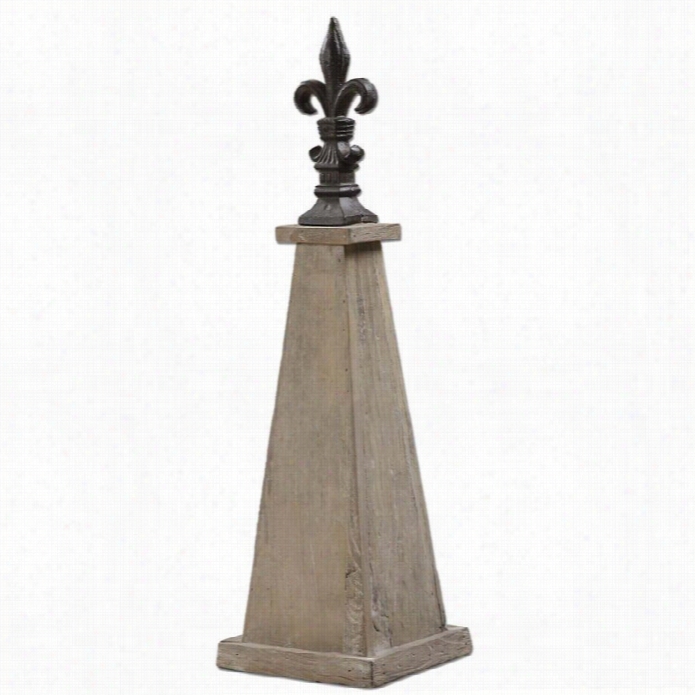 Uttermost Azizi Elm Wood Finial