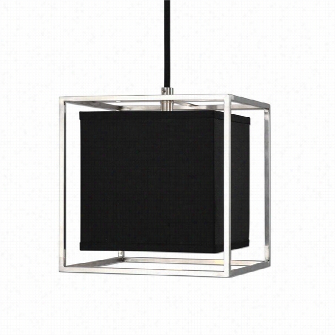 Uttermost Grafton1 Lightt Black Shade  Pendant