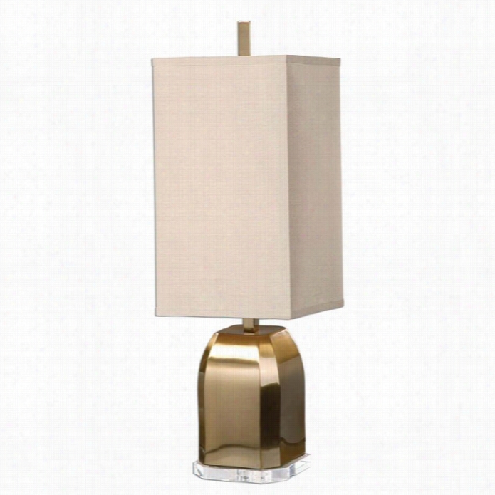 Uttermozt Lantana Brushed Brass Lamp