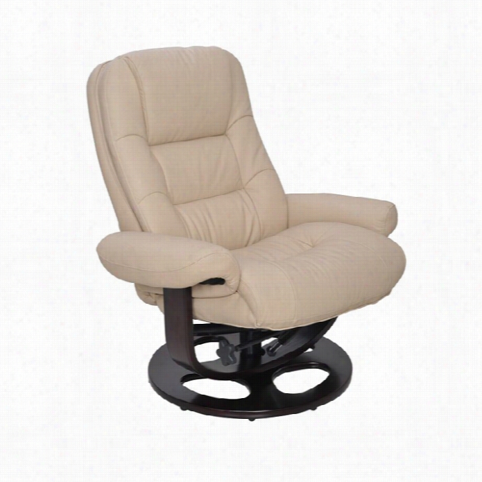 Barcalounger Jacque Ii Pedestal Recliner In Hilton Ivory