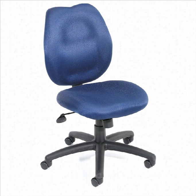 Boss Office Pproducts Ra Tched  Ba Ck Moolded Foam Task Office Chair-burgundy