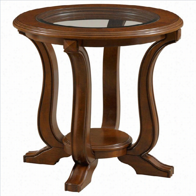 Broyhi Ll Lana Make Circular En D Table In Cherry