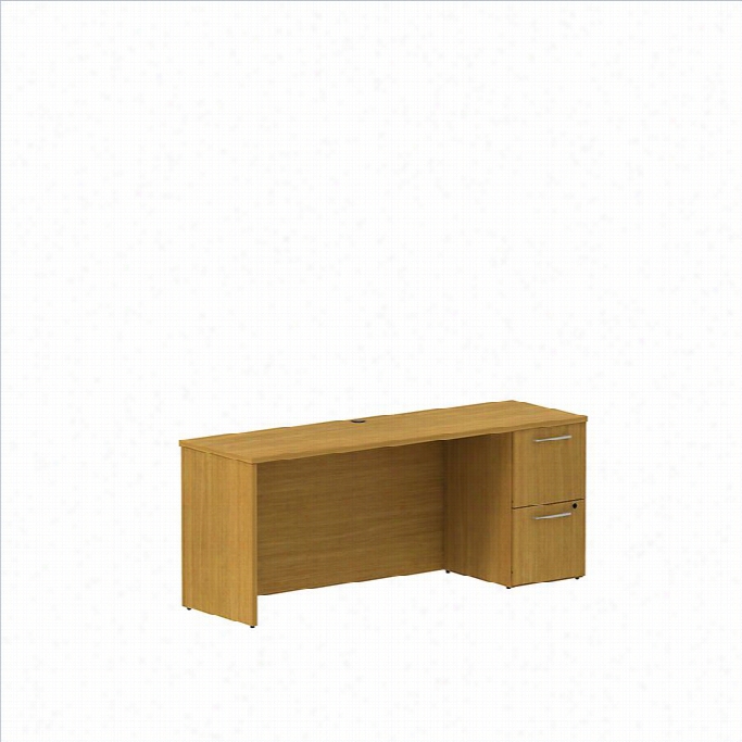 Bush Bbf 300 Series 72 Single Pedestal Crddenza In Modern Cherry