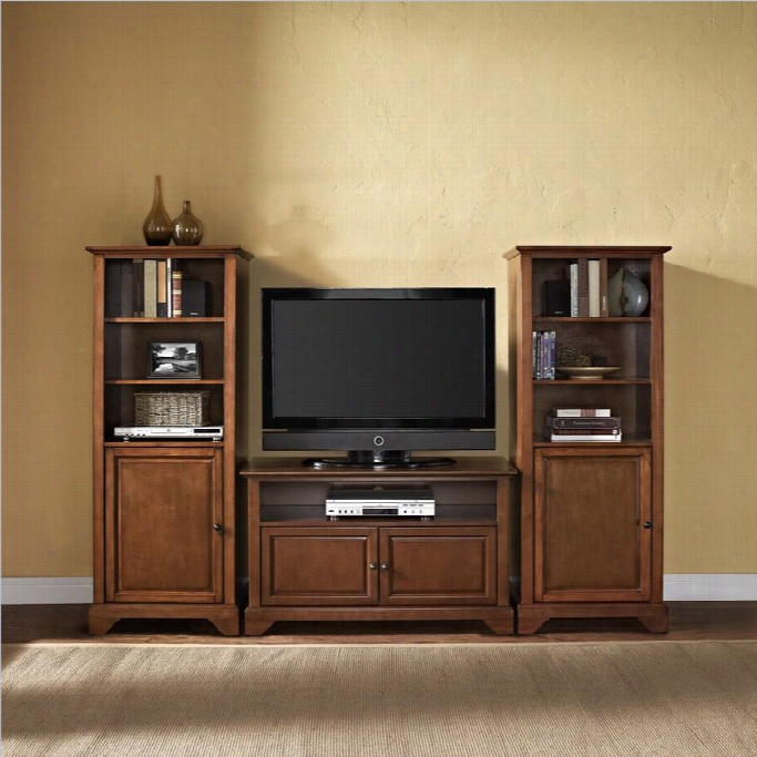 Crolsey Furniture Lafayette Amusement Center In Cherry-42 Inch