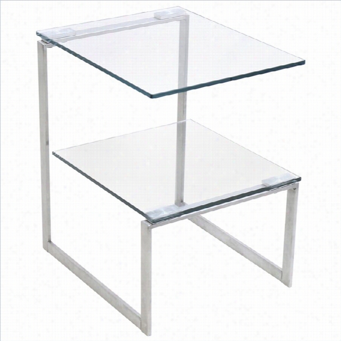 Lumisource 6g Side Table In Stainless Steel