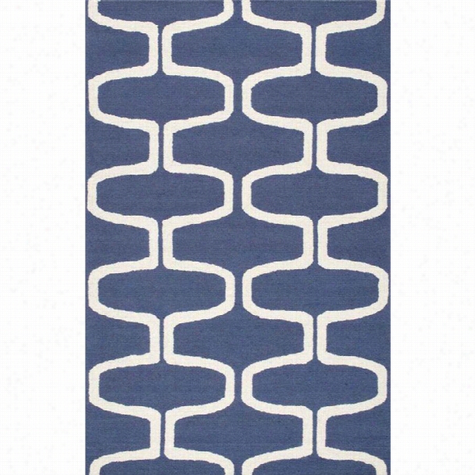 Nuloom 5' X 8' Hand Tufted Lakeesha  Rug In Navy