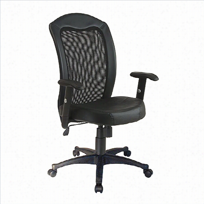 Office Star Blak Screen Move  Desk Company Chair