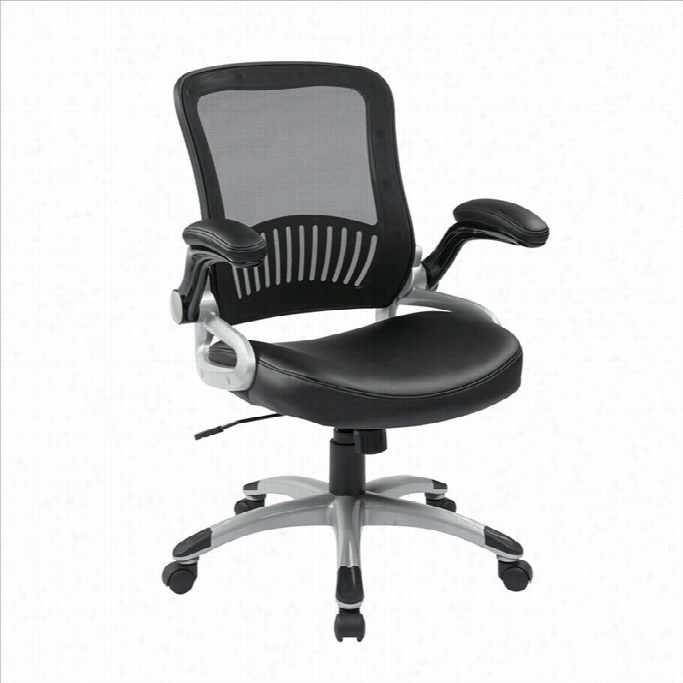 Ofifce Star Em Serise Screen Back Office Chair  In Black