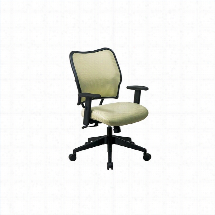 Office Star Space 40 De Luxe Veraflex Work Chair With Fa Bric Seat (kiwi)