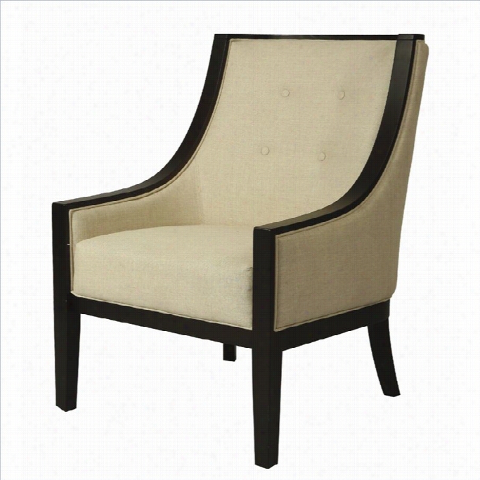 Pastdl Furniture Eurowane Club Chair In Linen Khaki Fabric