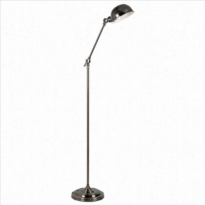 Renwil Waxlow Floor Lamp In Chrome