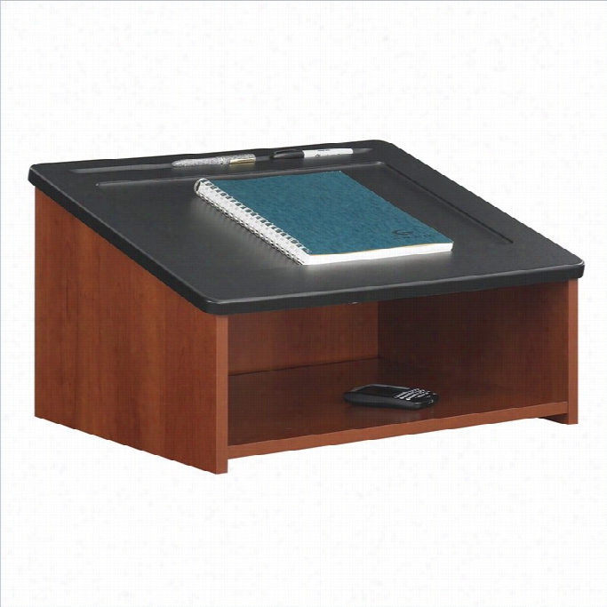 Safco Tabletop Lectern In Cherry