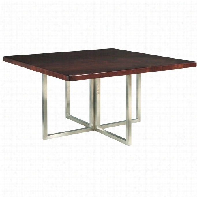 Somerton Soho Ssquare Cooffee Table In Dark Brown