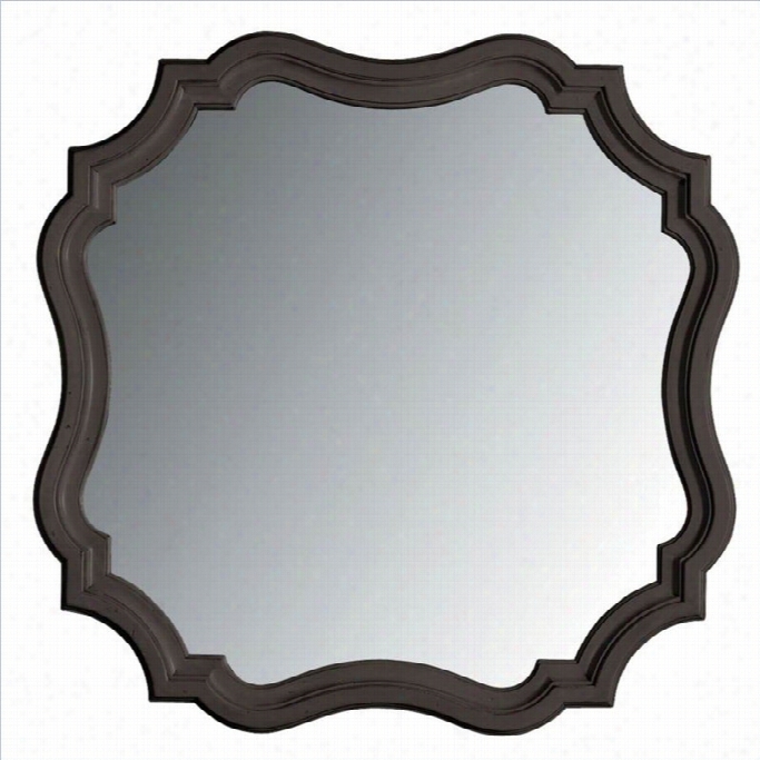 Stanley Furniture Coastal Quickening Retreat Piecrust Mirror In Gloucester Grey