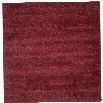 Safavieh California Shag Square Rug in Maroon