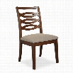Somerton Claire de Lune Wood Back Side Chair in American Cherry