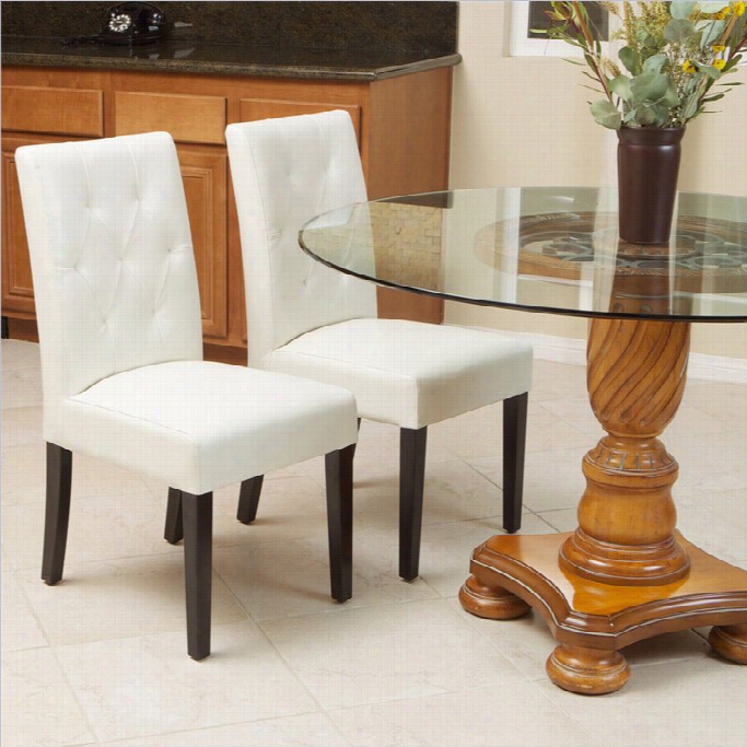 Trent Close Rockwell Diing Chair In Ivory (set Of 2)